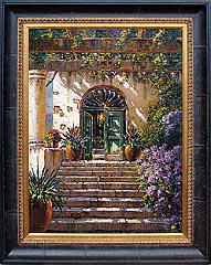 Pejman - Green Door in Villa LeScale Capri